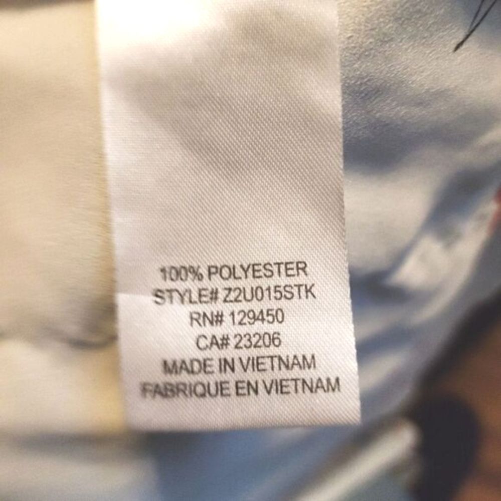 Como Blu Cherry Print Button Down Long Sleeve Col… - image 7